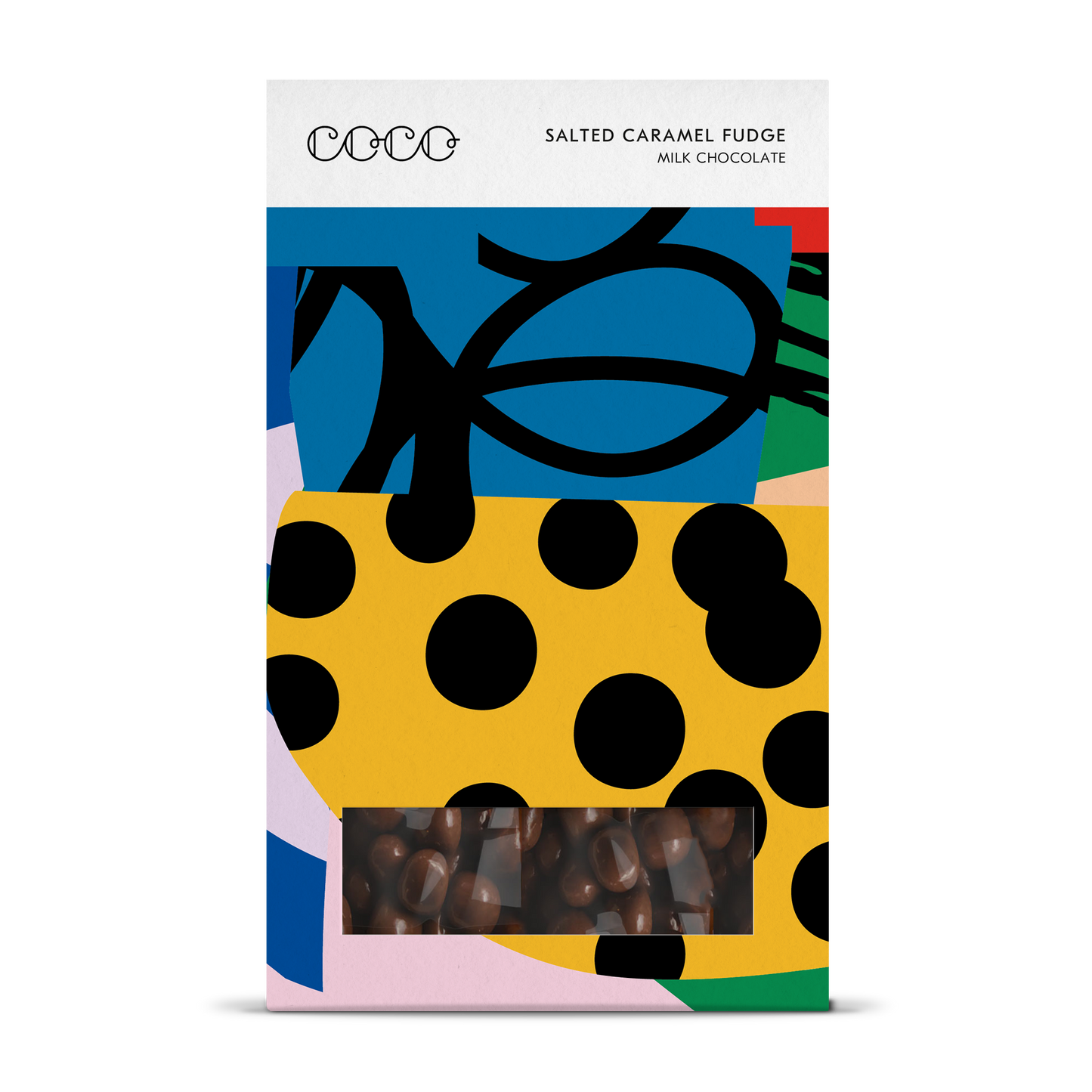 Salted Caramel Fudge covered in Milk Chocolate