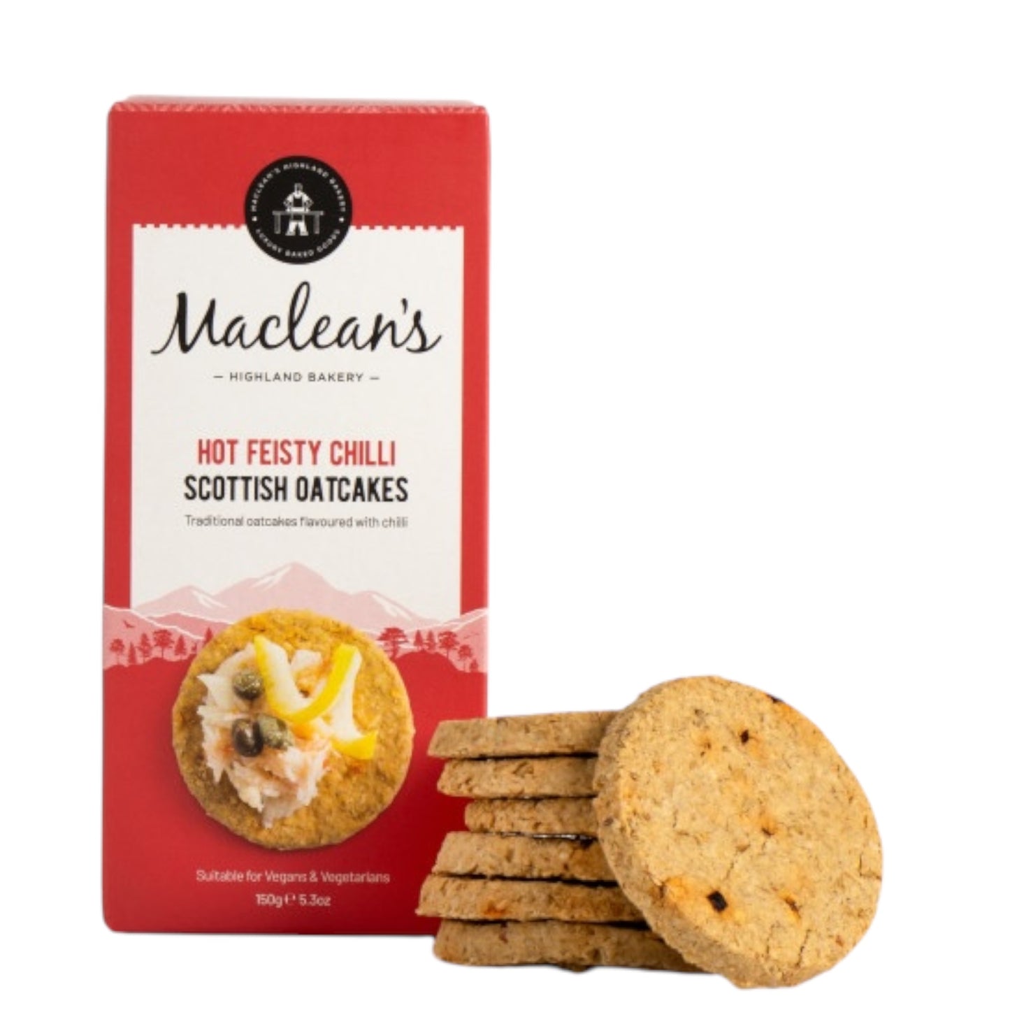 Hot Feisty Chilli Scottish Oatcakes Macleans