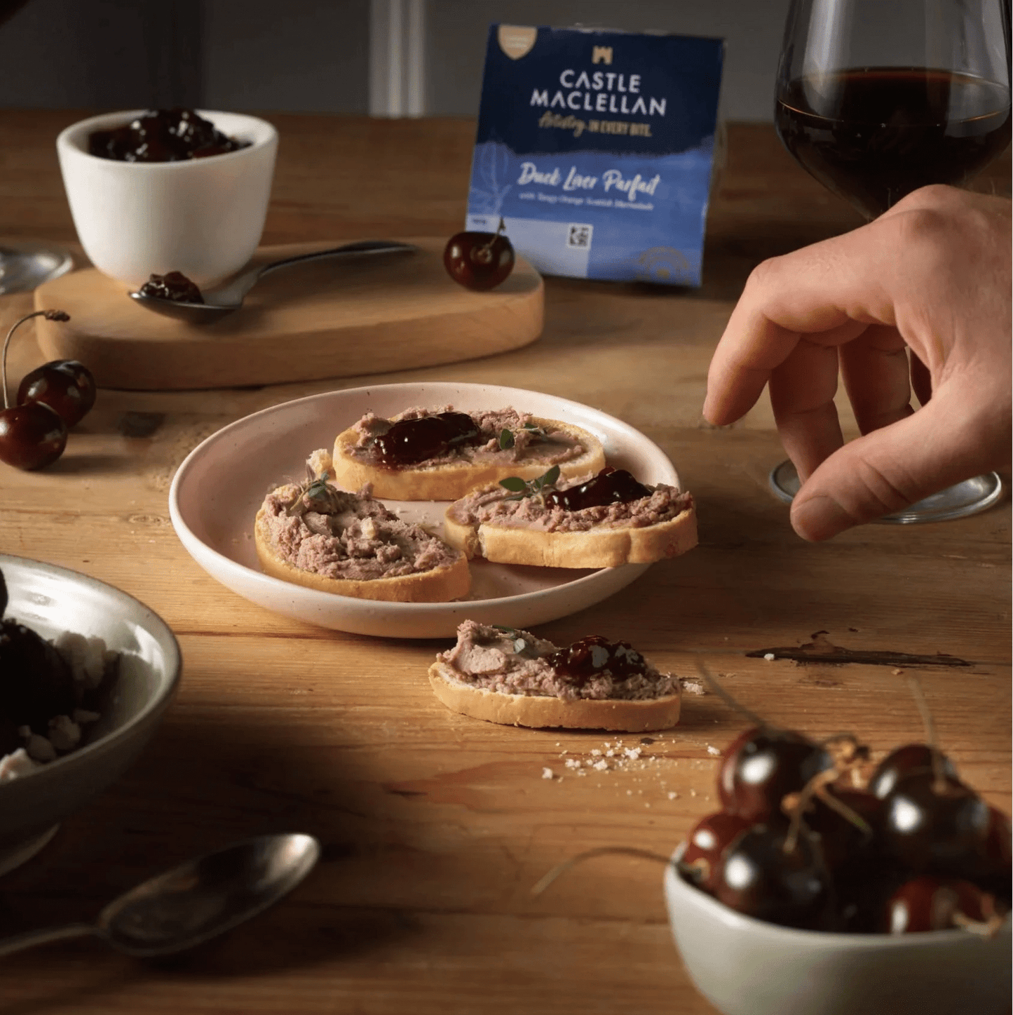 Duck Liver Parfait Castle MacLellan