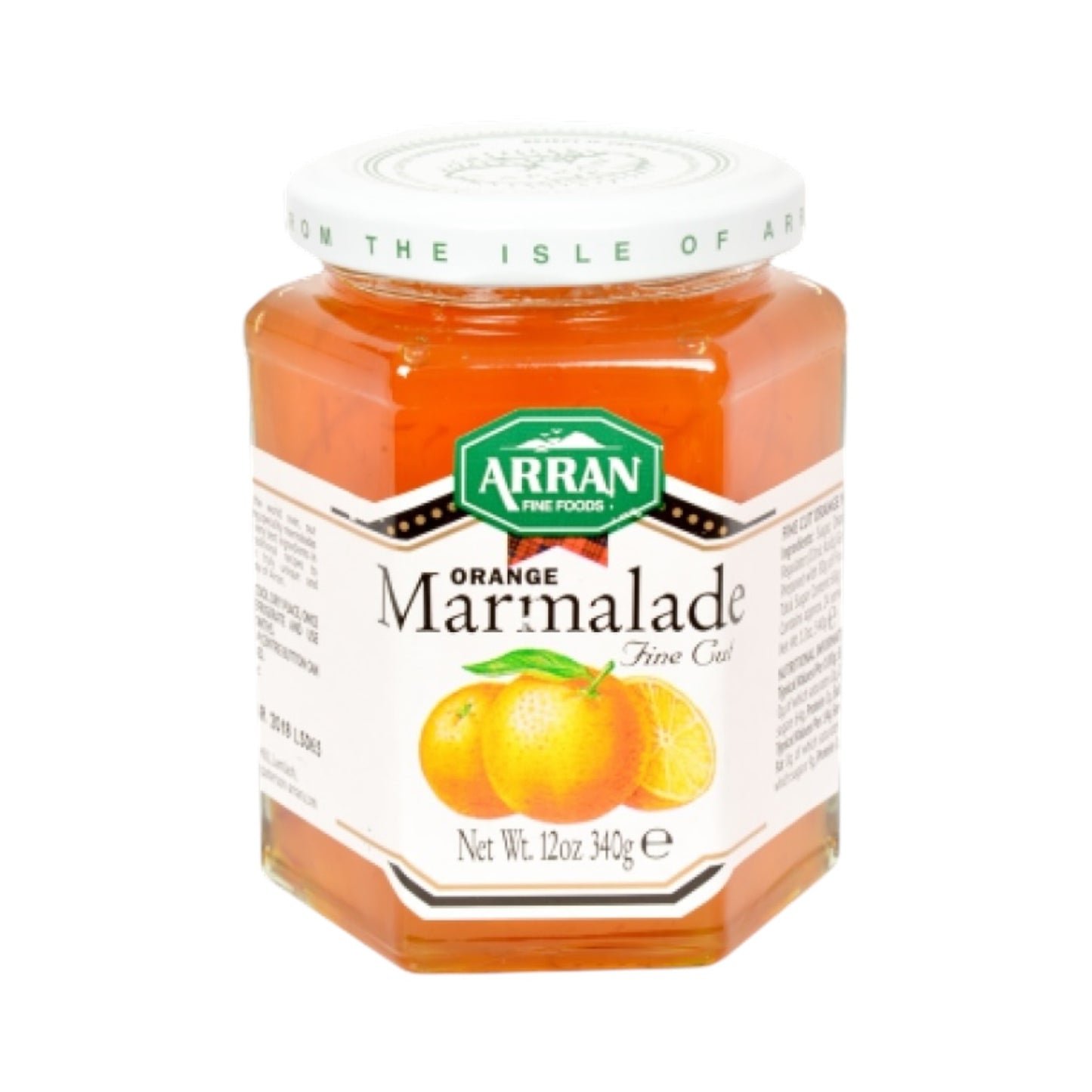 Fine Cut Orange Marmalade Preserve Taste of Arran 340g