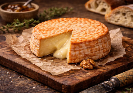 Artisan smelly and soft cheese selection from the UK and Europe by Online Cheesemonger, perfect for cheese boards with brie, blue cheese and mature cheddar.