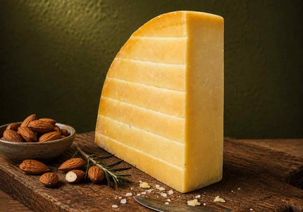 Smoked cheese selection on a wooden cheeseboard — Online Cheesemonger