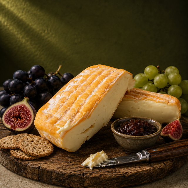 Artisan smelly and soft cheese selection from the UK and Europe by Online Cheesemonger, perfect for cheese boards with brie, blue cheese and mature cheddar.