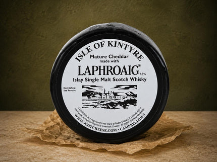 Isle Of Kintyre Laphroaig Mature Cheddar 200g