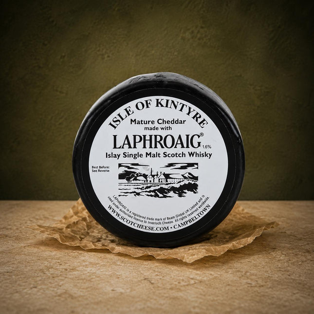 Isle Of Kintyre Laphroaig Mature Cheddar 200g
