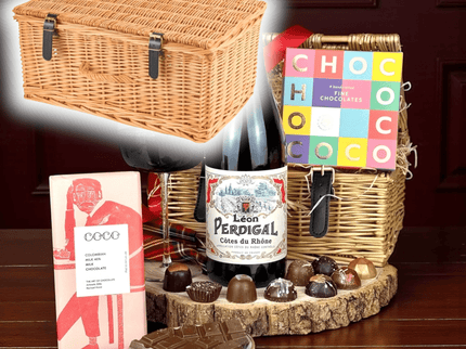Red Wine & Chocolate - Scottish Hampers