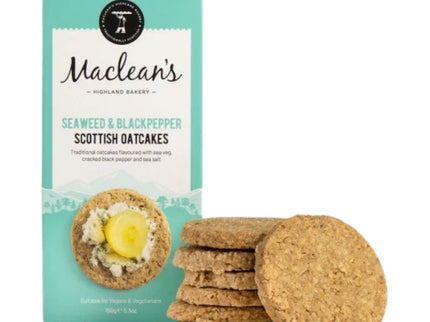 Seaweed & Black Pepper Oatcakes Macleans