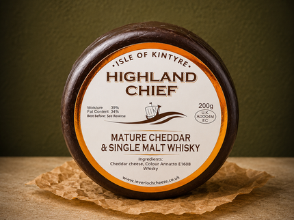 Isle Of Kintyre Highland Chief Mature Cheddar 200g