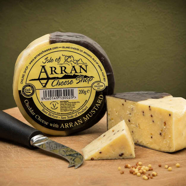 Arran Mustard flavoured Cheddar