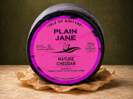 Isle Of Kintyre Plain Jane Mature Cheddar 200g