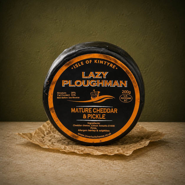 Isle Of Kintyre Lazy Ploughman Mature Cheddar 200g