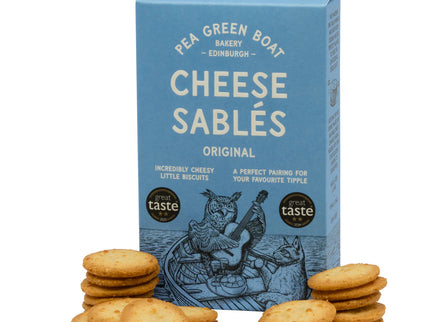Cheese Sablés pea Green Boat