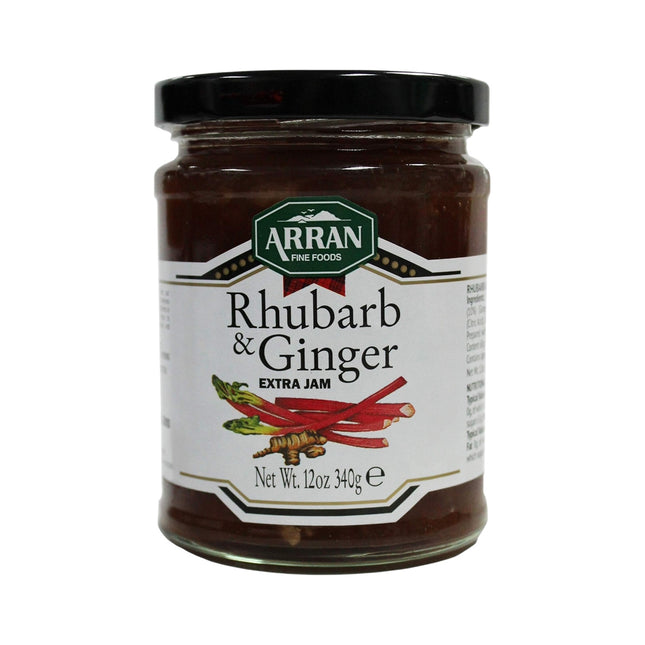 Rhubarb & Ginger Jam Preserve Taste of Arran 340g