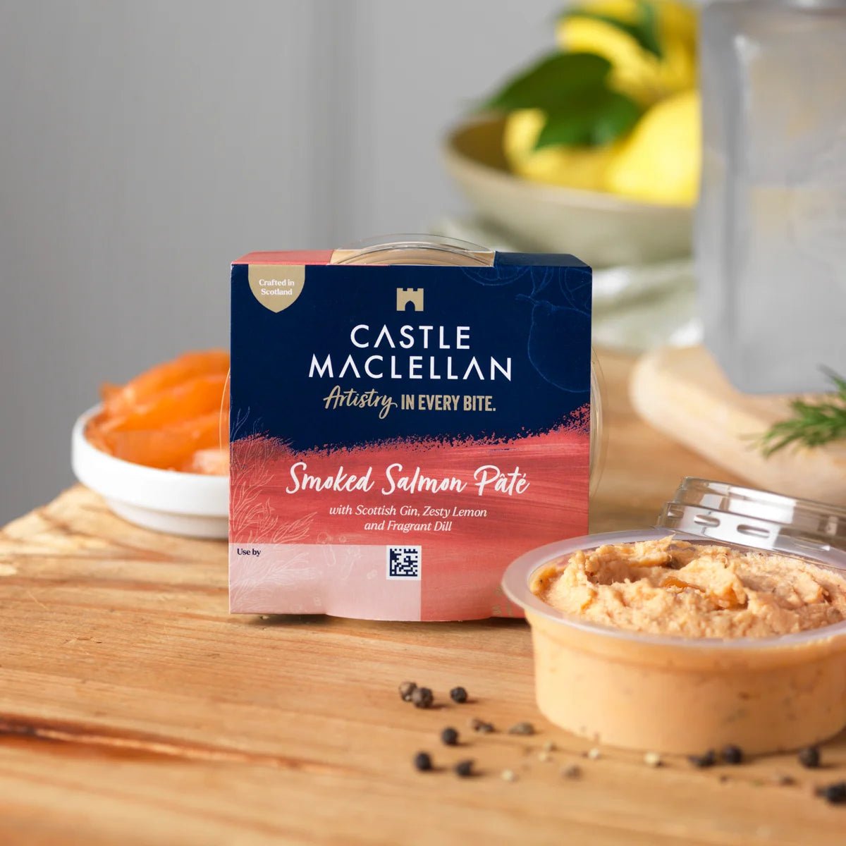 Scottish Smoked Salmon Pate Castle MacLellan