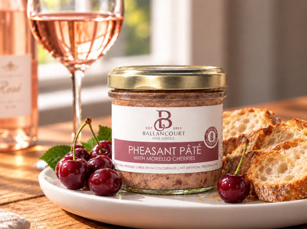 Ballancourt Pheasant Pâté with Morello Cherries 180g