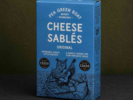 Cheese Sablés pea Green Boat