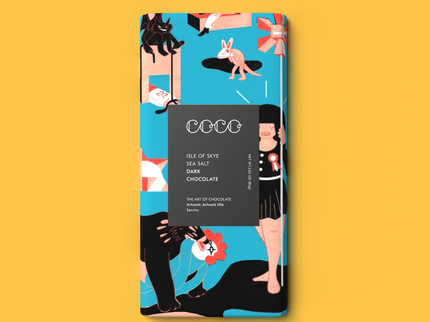 Isle of Skye Sea Salt Dark Chocolate Bar