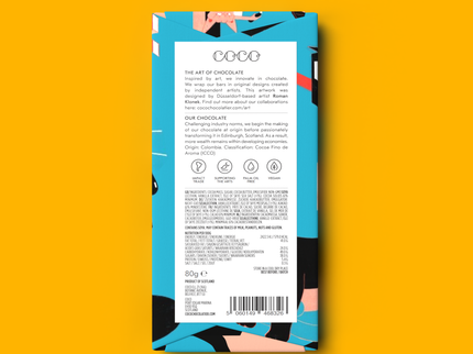 Isle of Skye Sea Salt Dark Chocolate Bar