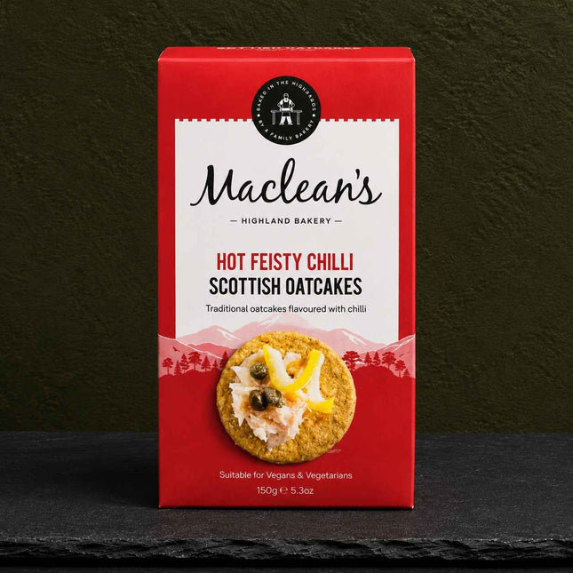 Hot Feisty Chilli Scottish Oatcakes Macleans