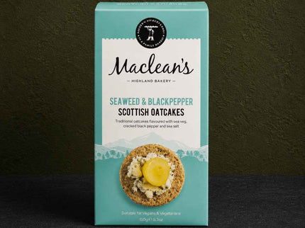 Seaweed & Black Pepper Oatcakes Macleans
