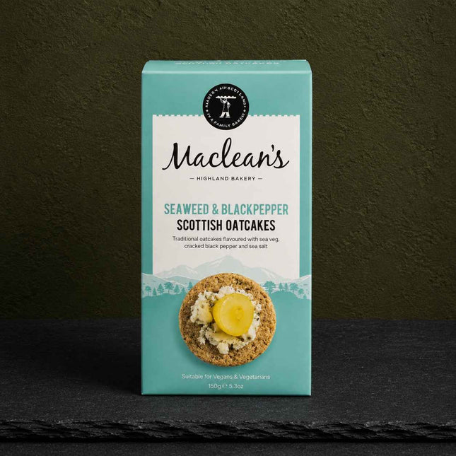 Seaweed & Black Pepper Oatcakes Macleans