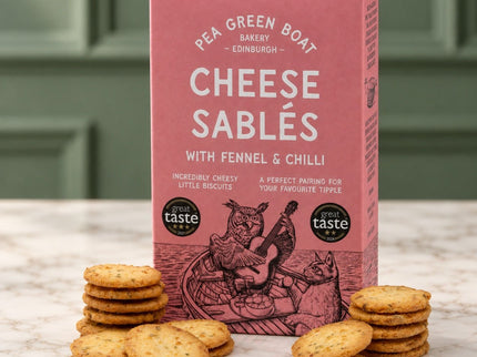 Cheese Sablés with Fennel & Chilli - Scottish Store & Deli