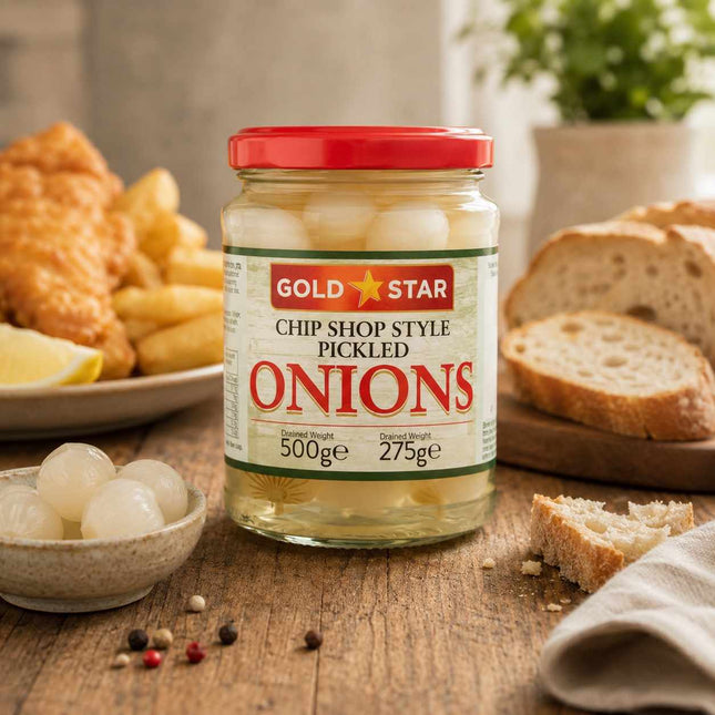 Gold Star Chip Shop Pickled Onions 500g