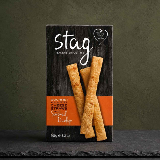 Smoked Dunlop Cheese Straws Stag