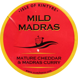 Mild Madras Cheese 200g