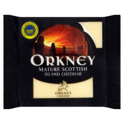 Orkney Mature White Cheddar 200g