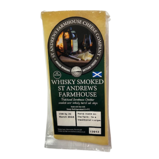 Whisky Smoked St Andrews Cheddar St Andrews 200g