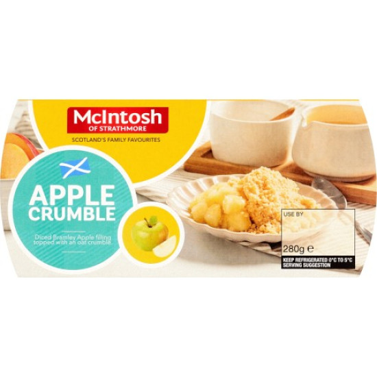 Apple Crumble Puddings Mcintosh 280g