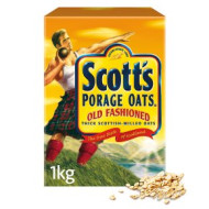 Scott's Oats old fashioned porridge cereal1kg