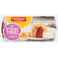 Mcintosh Sticky Tablet Sponge Puddings 210g