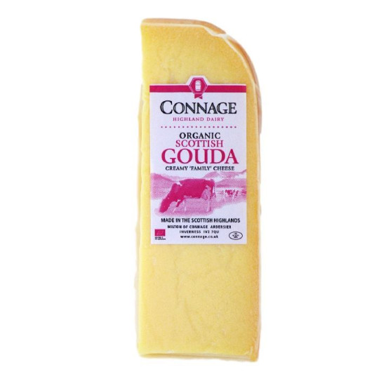 Connage Organic Gouda Wedge 150g