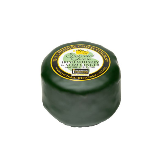 Irish Whiskey & Stem Ginger - Cheshire Cheese 6x 200g