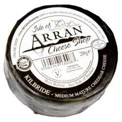 Kilbride Plain Mature Cheddar Isle Of Arran 200g