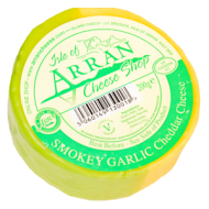 Smokey Garlic Cheddar Isle Of Arran 200g