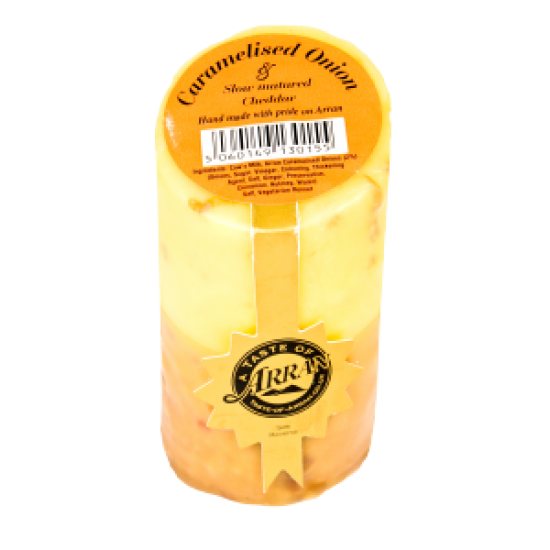 Caramelised Onion Cheddar Isle Of Arran 200g